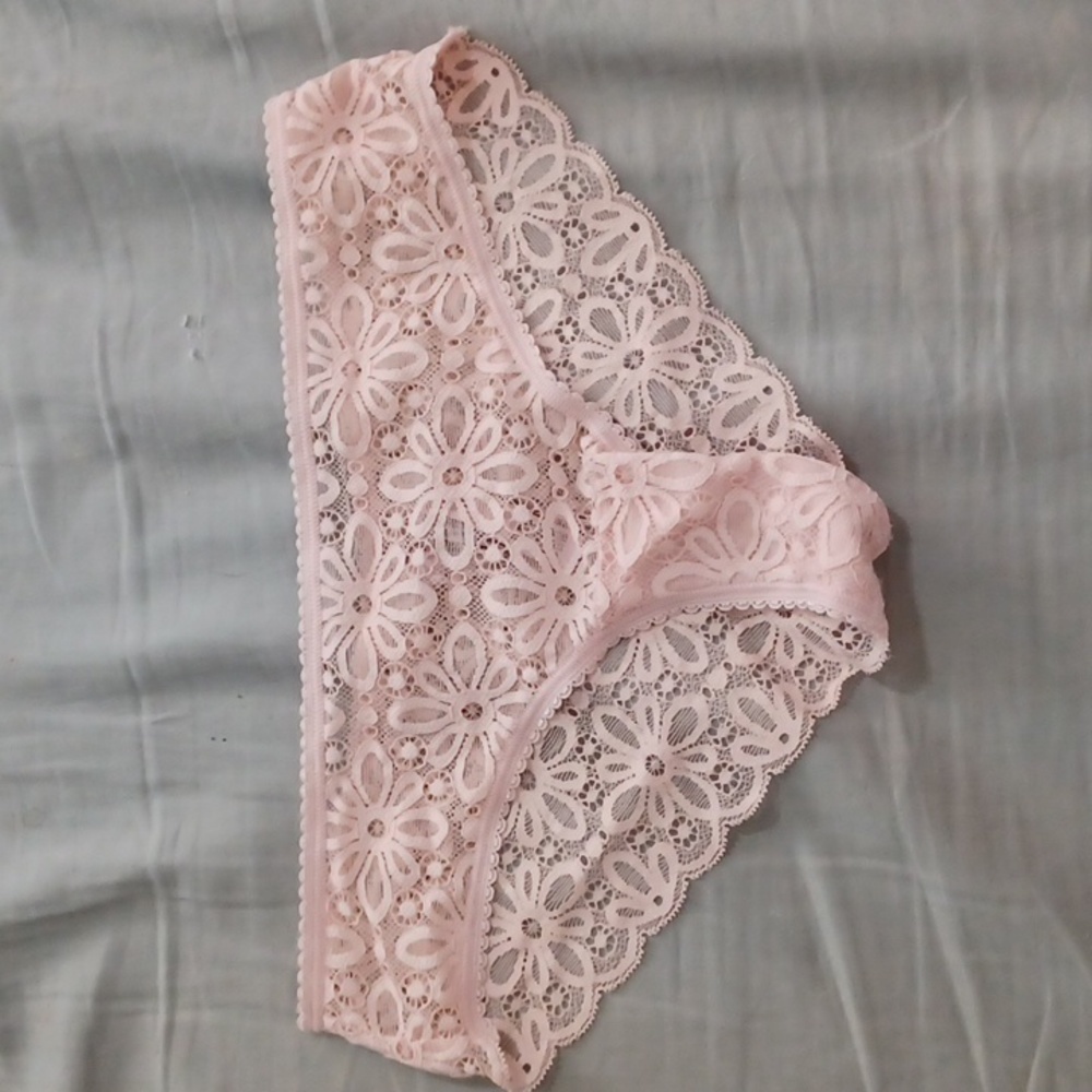 Victoria secret sheer lace cheeky panties size xs